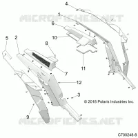 CARROZZERIA POSTERIORE FENDERS AND BEZELS