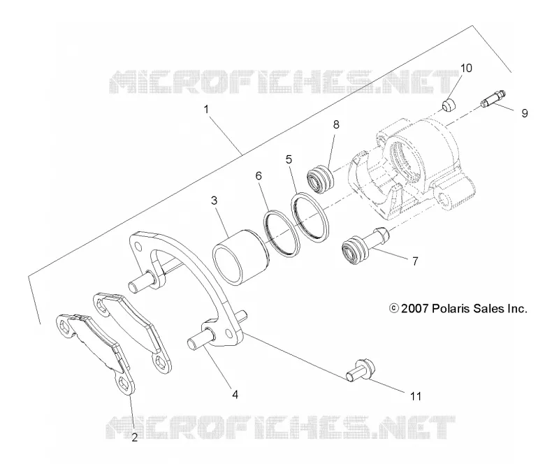 BRAKES, PINZA POSTERIORE