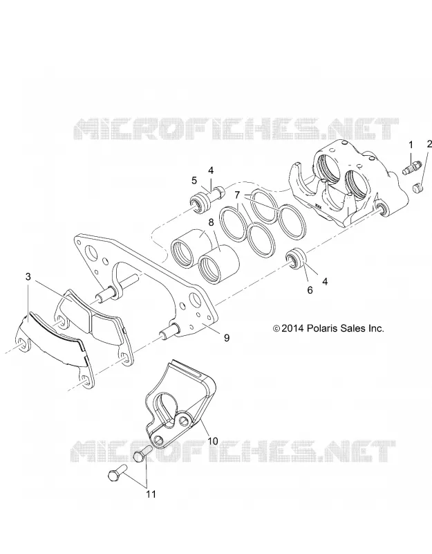 FRENO ANTERIORE CALIPER
