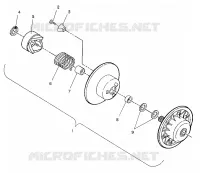 FRIZIONE DRIVEN ASSEMBLY SPORT / 0930443 (4922942294022A)