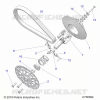 TRASMISSIONE, SECONDARY CLUTCH