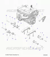 MOTORE, MOUNTING &amp; LONG BLOCK