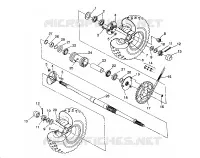 TRAZIONE POSTERIORE MONTAGGIO 2X4 350L W937539 (4924032403025A)