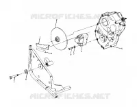 RIGHT SCATOLA DEGLI INGRANAGGI   FRENO DI MONTAGGIO  TRAIL BLAZER (4919761976029A)