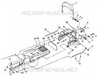 ESTENSIONE RACK   TUNNEL LITE GT 0973133 AND EUROPEAN LITE GT E973133 (4938253825A013)