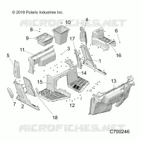 CARROZZERIA INFERIORE ANTERIORE AND ROCKERS- R22RSU99A9/AC/AM/AS/B9/BC/BM/BS (C700246)