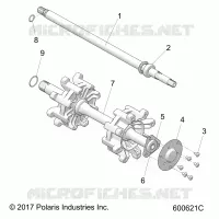 DRIVE TRAIN, JACKSHAFT AND ALBERO DI TRASMISSIONE