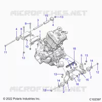 MOTORE, MOUNTING & LONG BLOCK