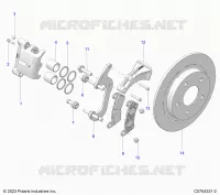 BRAKES, PINZA POSTERIORE