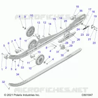 SUSPENSION, RAIL BEAM LH/RH