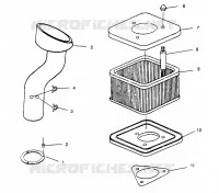 CONDOTTO DELL'ARIA  SLX 780 B954287 (4933953395B007)