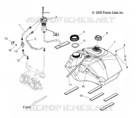 SISTEMA DI ALIMENTAZIONE CARBURANTE, CARBURANTE TANK and CARBURANTE LINES