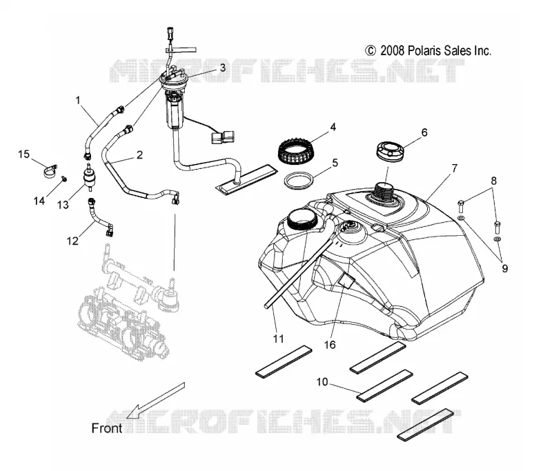 SISTEMA DI ALIMENTAZIONE CARBURANTE, CARBURANTE TANK and CARBURANTE LINES