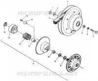 FRIZIONE DRIVEN  Magnum 4x4 W968144 and  Swedish Magnum 4x4 S968144 (4936053605C004)