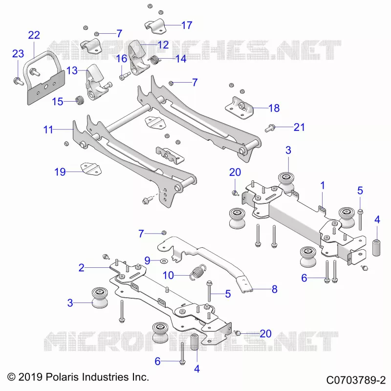 SEDE MOUNTING, FRONT