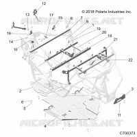 CHASSIS, TELAIO PRINCIPALE AND SKID PLATE