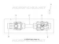 TRASMISSIONE, REAR PROP ALBERO