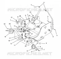 INSIEME DELLO STERZO SUPER SPORT E940743 (4927372737014A)