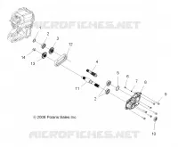 TRASMISSIONE, PRINCIPALE SCATOLA INGRANAGGI OUTPUT SHAFT