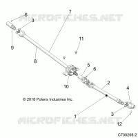 TRASMISSIONE, FRONT PROP SHAFT
