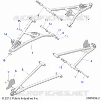 SOSPENSIONI ANTERIORI CONTROL ARMS