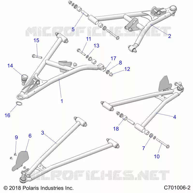 SOSPENSIONI ANTERIORI CONTROL ARMS