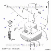 SISTEMA DI ALIMENTAZIONE CARBURANTE, FUEL TANK