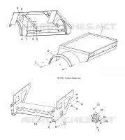 BED, JOUNCE PARAURTI  AND MOUNT