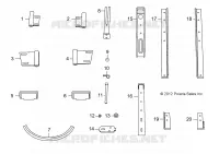 OPZIONI, 4 PASS HARD DOOR REPLACEMENT HARDWARE