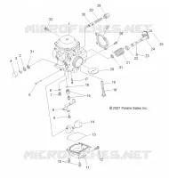MOTORE, CARBURATORE