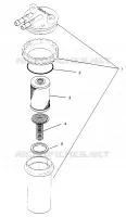 SCARICO SLX 780 B964287 (4937443744C010)