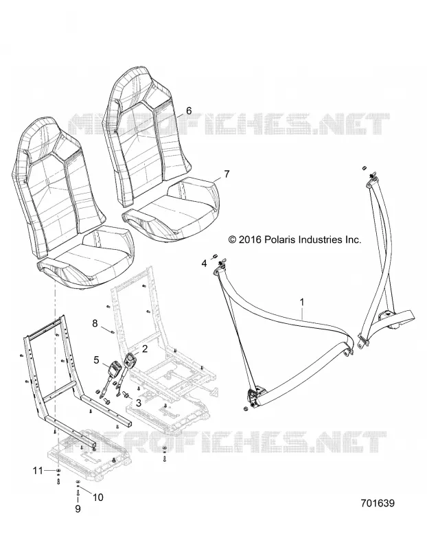SEDE BELT AND MOUNTING