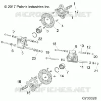 SUSPENSION, PORTAPACCHI POSTERIORE