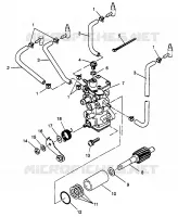 POMPA DELL'OLIO XLT TOURING 0973357 and EUROPEAN XLT TOURING E973357 (4937723772C013)