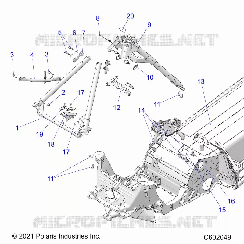 TELAIO, TELAIO ASM. AND OVER STRUCTURE