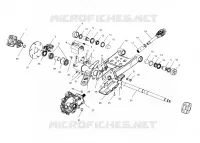 SWING ARM/REAR SCATOLA INGRANAGGI MONTAGGIO