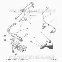 SISTEMA DI ALIMENTAZIONE CARBURANTE, RAIL, LINES AND THROTTLE BODY