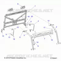 CHASSIS, CAB TELAIO