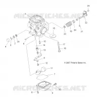 MOTORE, CARBURATORE, LOWER