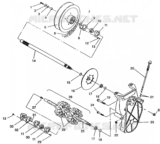 TRASMISSIONE ASSEMBLY SPORT SKS E940243 (49273627360018)