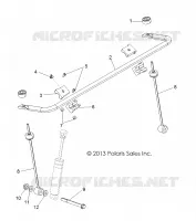 BARRA STABILIZZATRICE, FRONT