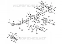Guida di montaggio (SUSPENSION) XCF 0981643 (4942774277B010)