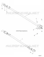 TRASMISSIONE, FRONT AND REAR PROP SHAFT