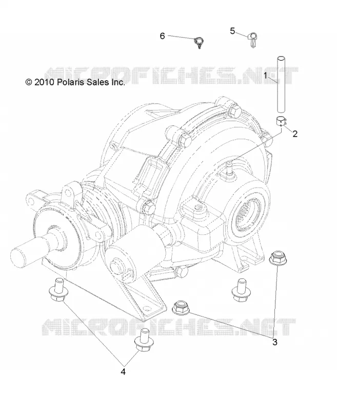 TRASMISSIONE, REAR SCATOLA INGRANAGGI MONTAGGIO