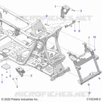 TELAIO, FRONT CAB SUPPORTS