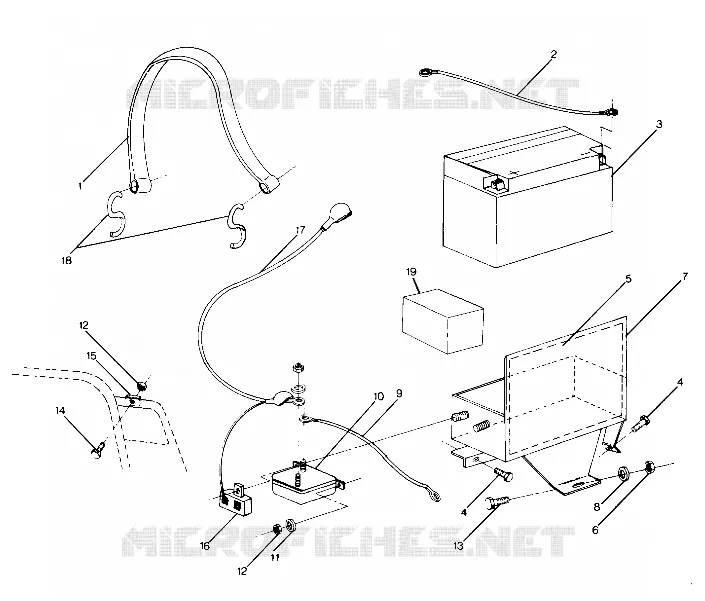 ELECTRIC START COMPONENTS 500 Classic (4916791679020A)