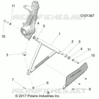 SUSPENSION, A-ARM AND PAVONEGGIARSI MOUNTING