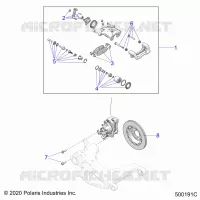BRAKES, PINZA FRENO POSTERIORE