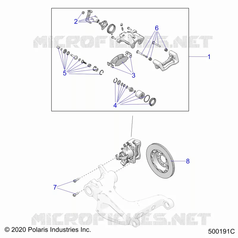 BRAKES, PINZA FRENO POSTERIORE