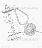 TRASMISSIONE, SECONDARY CLUTCH